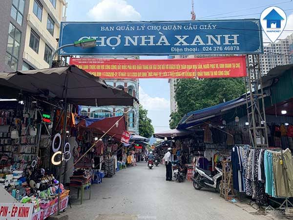 UBND TP. Hà Nội xem xét di dời chợ Nhà Xanh