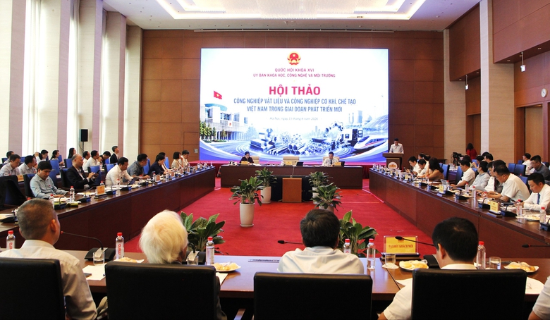 Công nghiệp vật liệu và cơ khí: Nền tảng cho tăng trưởng xanh và phát triển bền vững
