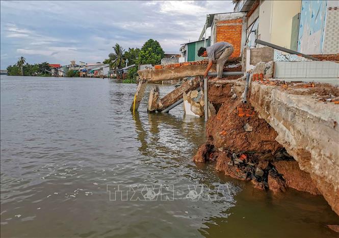 Cần Thơ: Đầu tư hơn 270 tỷ đồng xây kè chống sạt lở sông Trà Nóc