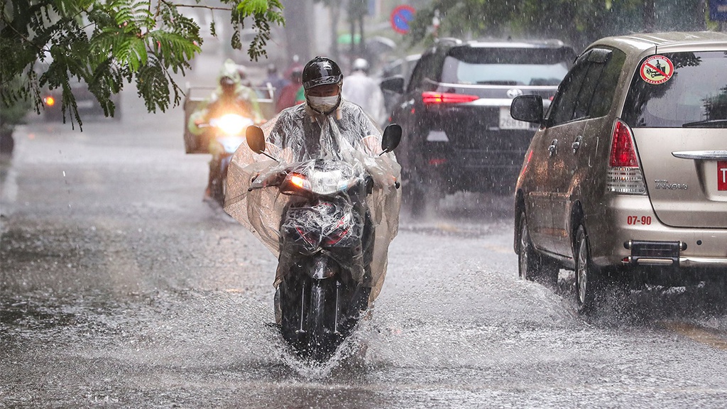 Dự báo thời tiết ngày 22-8: Mưa giảm trên khu vực Bắc Bộ, Thanh Hóa và Nghệ An vào chiều tối