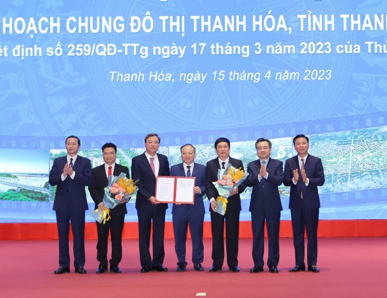 Lễ công bố Quy hoạch chung đô thị Thanh Hóa, tỉnh Thanh Hóa đến năm 2040