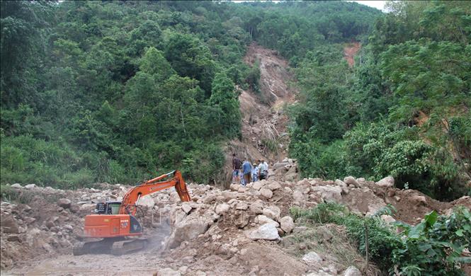 Chung tay khắc phục hậu quả thiên tai nơi tâm lũ Xuân Minh, Hà Giang