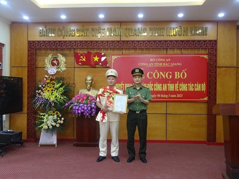 Sơn Động (Bắc Giang) có tân Trưởng công an huyện