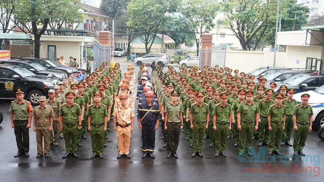 Công an TP. Đà Nẵng ra quân cao điểm bảo đảm an ninh trật tự dịp Noel, Tết Dương lịch, Tết Nguyên đán 