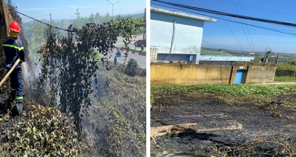 Công an Đắk Nông cảnh báo cháy, nổ từ việc đốt rác trong mùa khô