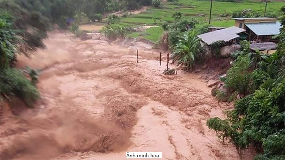 Nguy cơ lũ quét, sạt lở đất và ngập úng cục bộ tại một số địa phương